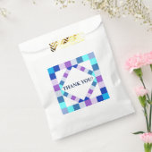 Hartelijk dank, mevrouw Diamond Party Favor Bag Bedankzakje (Gezegeld)