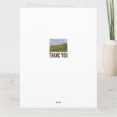 Hartelijk dank, mevrouw Guest Rustic Southwest Cab Kaart (Achterkant)