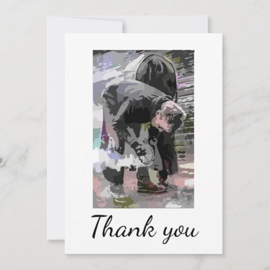 Hartelijk dank, mevrouw Horse Hoof Trimmer Barefoo Bedankkaart (Voorkant)