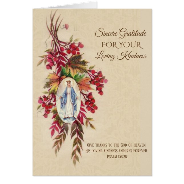 Hartelijk dank, mevrouw Mary Autumn Flowers, voor  (Voorkant)