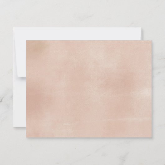 Hartelijk dank, mevrouw Pink Floral Boho Pampas Gr Bedankkaart (Achterkant)