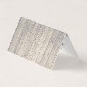 Hartelijk dank, mevrouw Rustic Wood Southern Count Kaart (Achterkant)