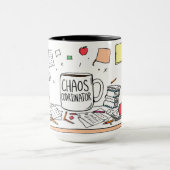 Hartelijk dank mijn beste leraar modern script mok (Midden)