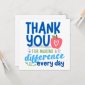 Hartelijk dank, mijnheer de directeur, hartelijk d kaart (Voorkant / Achterkant in situ)