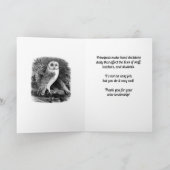 Hartelijk dank, mijnheer de directeur, voor uw gro bedankkaart (Binnen)