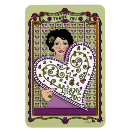 Hartelijk dank, mijnheer de Voorzitter, 4x6 koelka Magneet