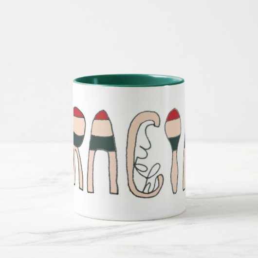 Hartelijk dank mok (Midden)