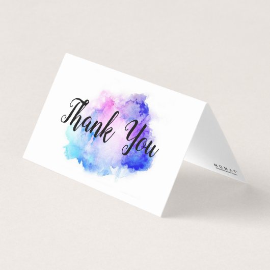 Hartelijk dank, Monat Visitekaartje (Voorkant)