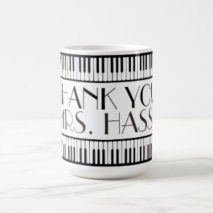 Hartelijk dank, muziekleraar koffiemok