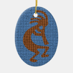 Hartelijk dank, muziekleraar Kokopelli Southwest M Keramisch Ornament