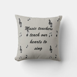 Hartelijk dank, muzieklerarenklasse — Cadeauscore Kussen