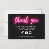 Hartelijk dank, Neon Custom Media Insert (Voorkant)