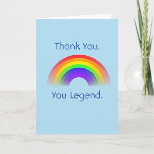 Hartelijk dank, NHS/Key Worker Card Kaart (Voorkant)