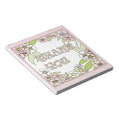 Hartelijk dank notitieblok (Schuin)