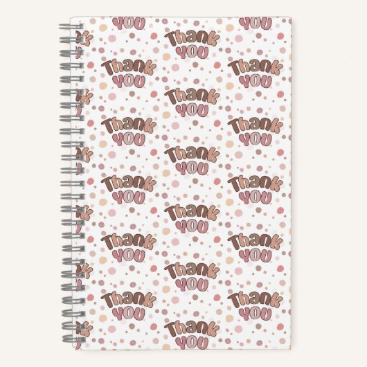 Hartelijk dank notitieboek (Voorkant)