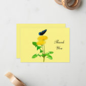 Hartelijk dank notitiekaartje (Voorkant / Achterkant in situ)