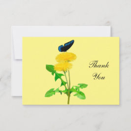 Hartelijk dank notitiekaartje