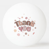 Hartelijk dank pingpongbal (Voorkant)