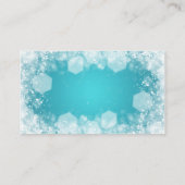 Hartelijk dank. Plaats Baby shower Night Sparkle T Informatiekaartje (Achterkant)