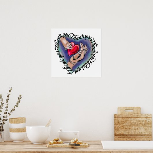 Hartelijk dank, poster (Keuken)