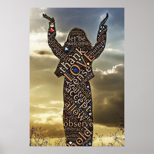 Hartelijk dank, Poster dankbaarheid (Voorkant)