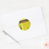 Hartelijk dank ronde sticker (Envelop)