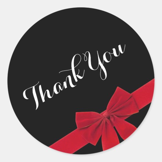 Hartelijk dank ronde sticker (Voorkant)