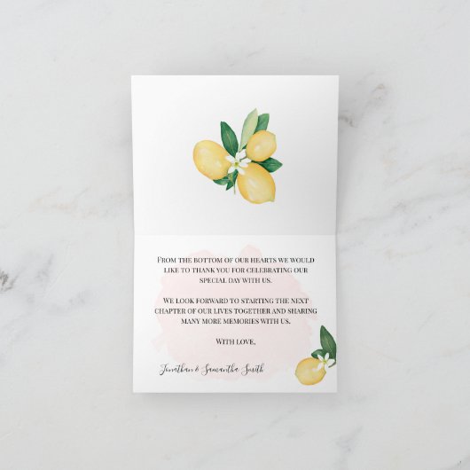 Hartelijk dank! Roze logo's Shower Weddenschap gev Bedankkaart (Binnen)