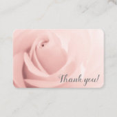 Hartelijk dank, roze roze roze roze roze visitekaartje (Voorkant)