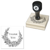 Hartelijk dank rubberstempel (Gestempeld)