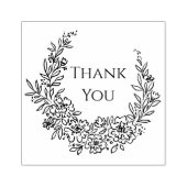 Hartelijk dank rubberstempel (Afrduk)