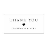 Hartelijk dank rubberstempel (Afrduk)