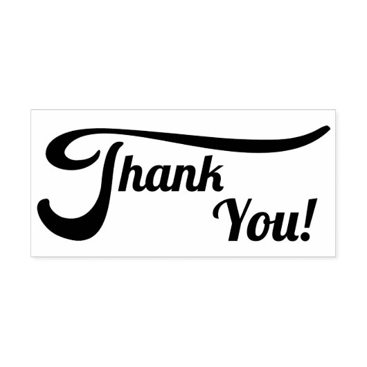 Hartelijk dank rubberstempel (Afrduk)