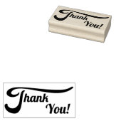 Hartelijk dank rubberstempel (Gestempeld)