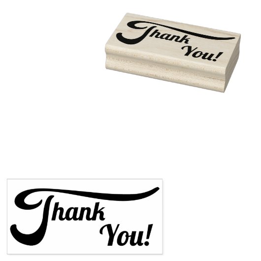 Hartelijk dank rubberstempel (Gestempeld)