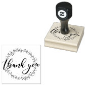 Hartelijk dank rubberstempel (Gestempeld)