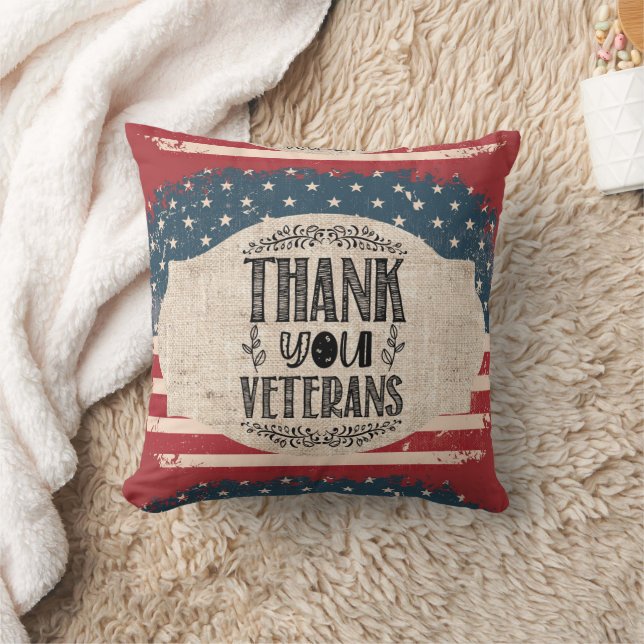 Hartelijk dank, Sierkussen Veteranen (Deken)