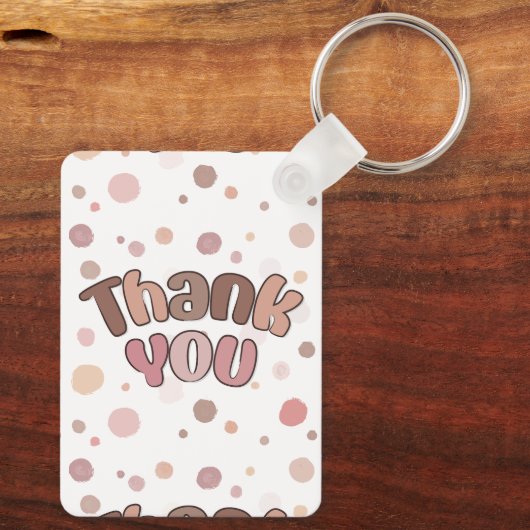 Hartelijk dank sleutelhanger (Achterkant)