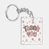 Hartelijk dank sleutelhanger (Voorkant Links)