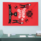 Hartelijk dank spandoek (Beurs)
