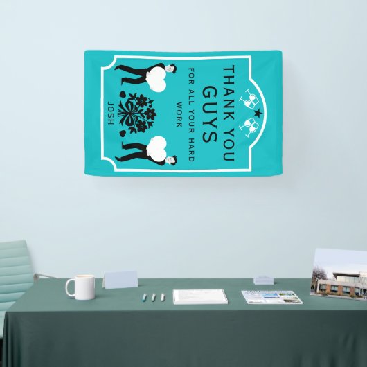 Hartelijk dank spandoek (Beurs)