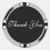 Hartelijk dank, sticker / envelopzegel (Voorkant)