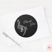 Hartelijk dank - Stickers voor de muziekronde (Envelop)