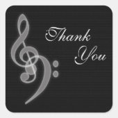 Hartelijk dank - Stickers voor Music Square (Voorkant)