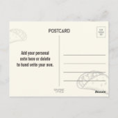 Hartelijk Dank Taco Dank U Wel Briefkaart (Achterkant)