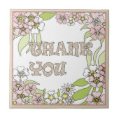 Hartelijk dank tegeltje (Voorkant)