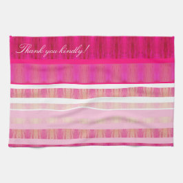 Hartelijk dank theedoek