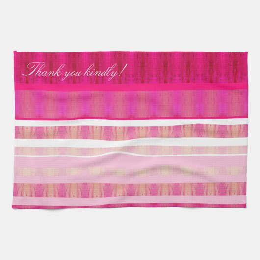 Hartelijk dank theedoek (Horizontaal)