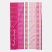 Hartelijk dank theedoek (Verticaal)