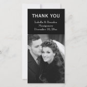 Hartelijk dank - Tijd om Champagne te Drinken Bedankkaart (Voorkant)